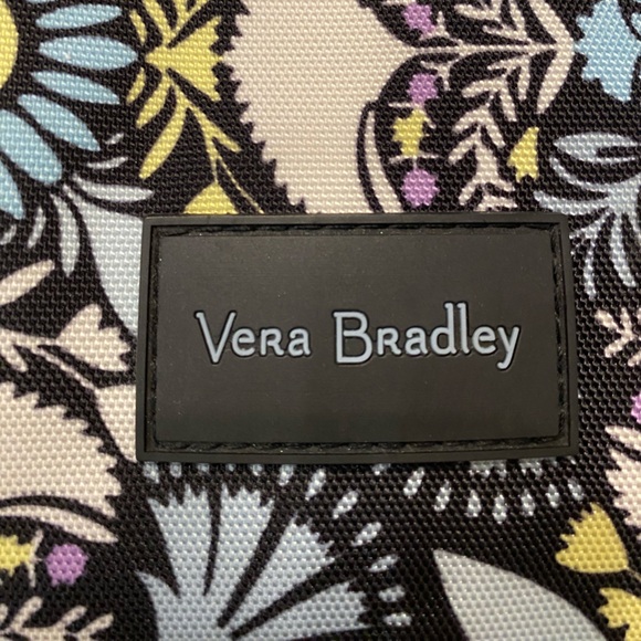 Vera Bradley Black and Blue Floral Crossbody Bag - Picture 3 of 5